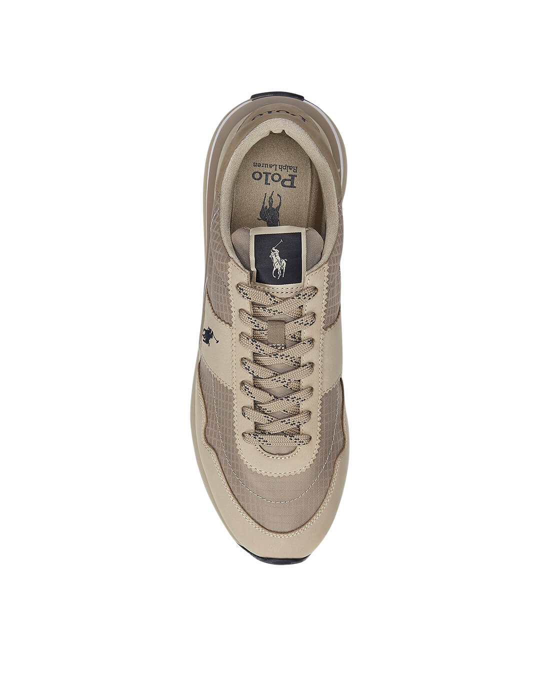 Polo Ralph Lauren Shoes TRAIN 89 NUBUCK & OXFORD SNEAKER NATURAL