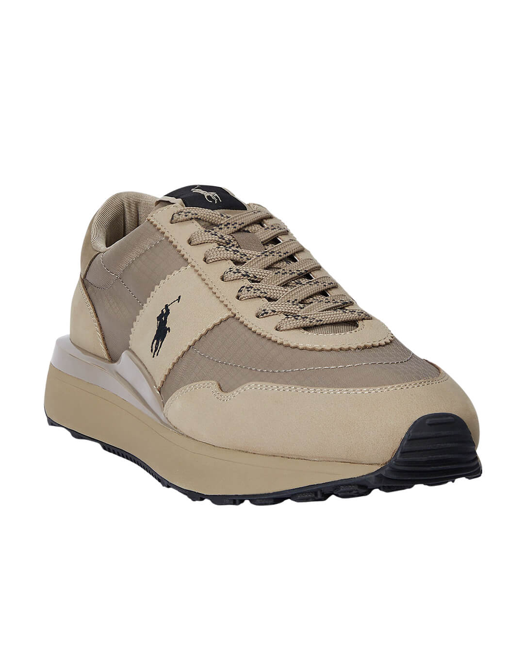 Polo Ralph Lauren Shoes TRAIN 89 NUBUCK & OXFORD SNEAKER NATURAL