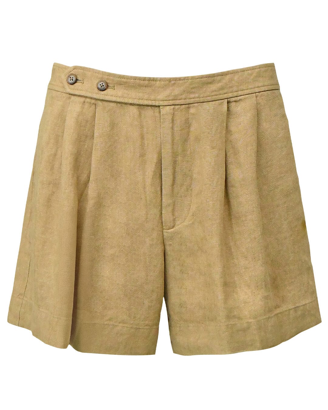 Polo Ralph Lauren Shorts Polo Ralph Lauren Beige Linen Shorts