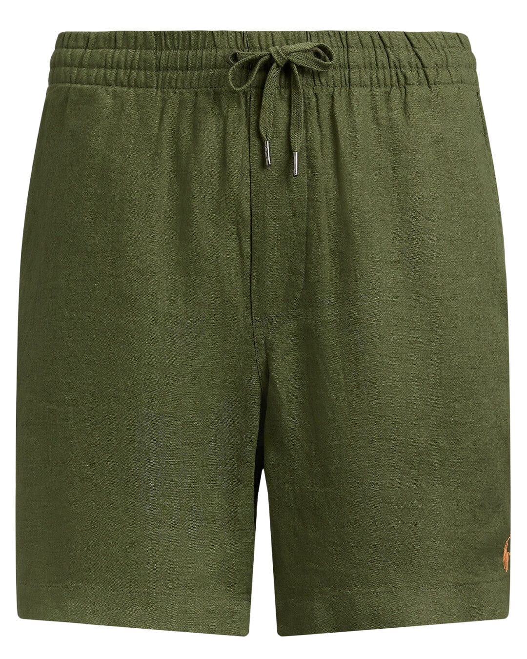 Polo Ralph Lauren Shorts Polo Ralph Lauren Green  Flat Front Linen Shorts