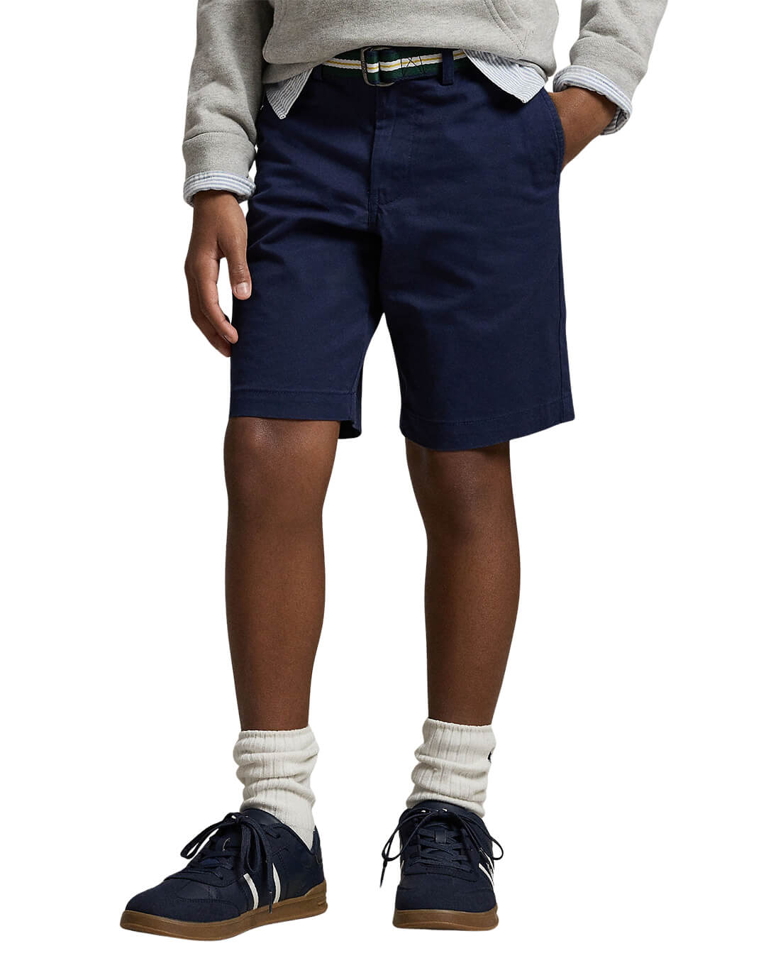Polo Ralph Lauren Shorts Polo Ralph Lauren Navy Bedford Skinny Fit Flex Abrasion Shorts