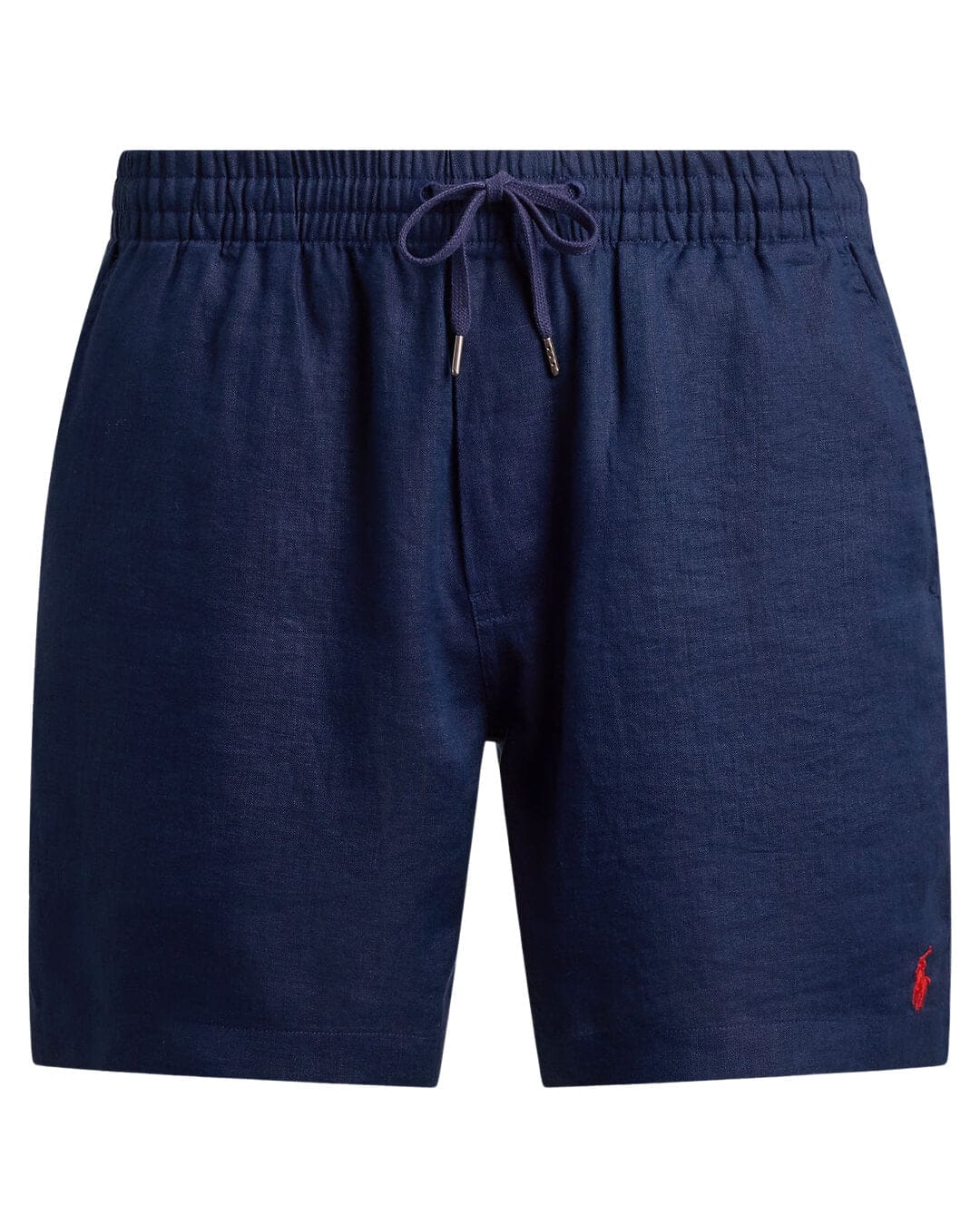 Polo Ralph Lauren Shorts Polo Ralph Lauren Navy Flat Front Linen Shorts