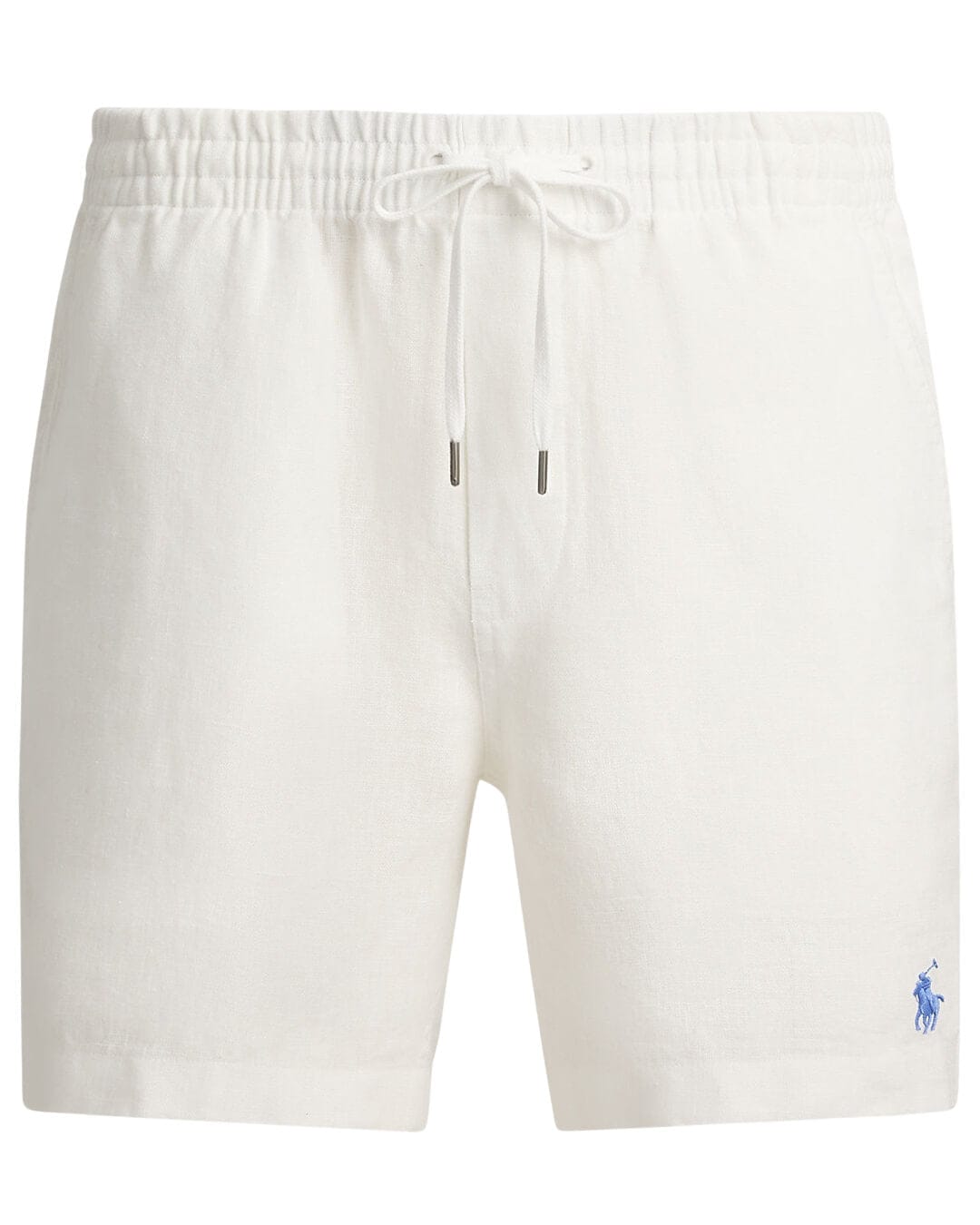 Polo Ralph Lauren Shorts Polo Ralph Lauren White Flat Front Linen Shorts