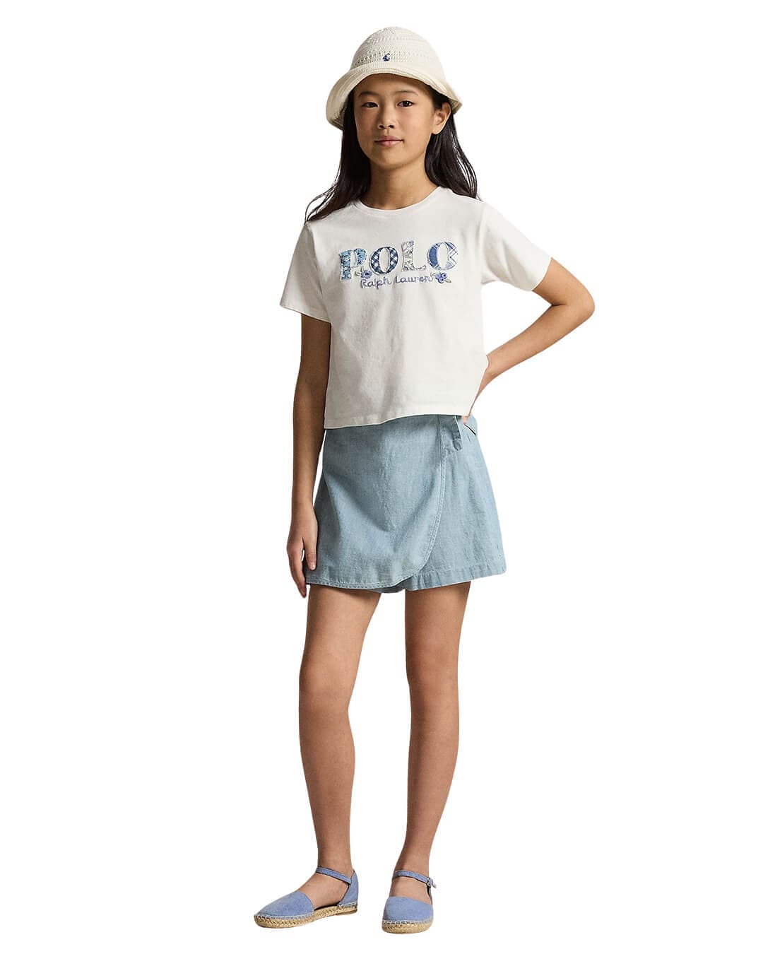 Polo Ralph Lauren Skirts Polo Ralph Lauren Blue Woven  Skirt