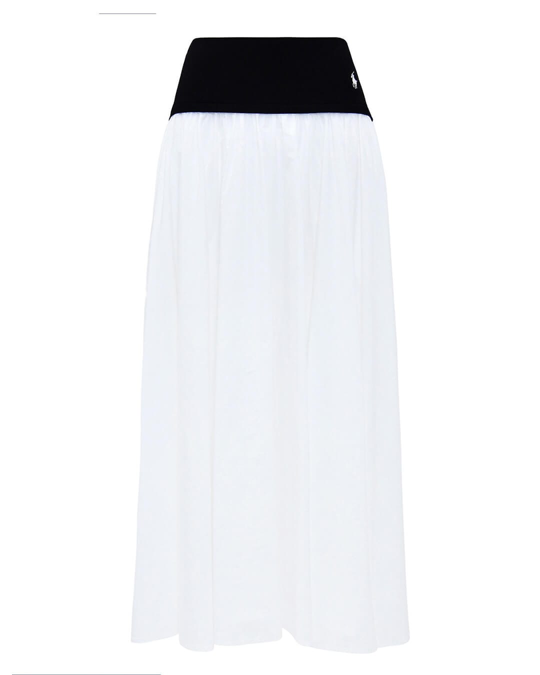Polo Ralph Lauren Skirts Polo Ralph Lauren White  Contrast Waistband A Line  Skirt