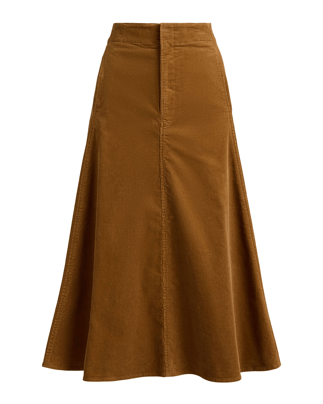 Polo Ralph Lauren Skirts Ralph Lauren Beige Ralph Lauren Corduroy A-Line Midi Skirt Beige