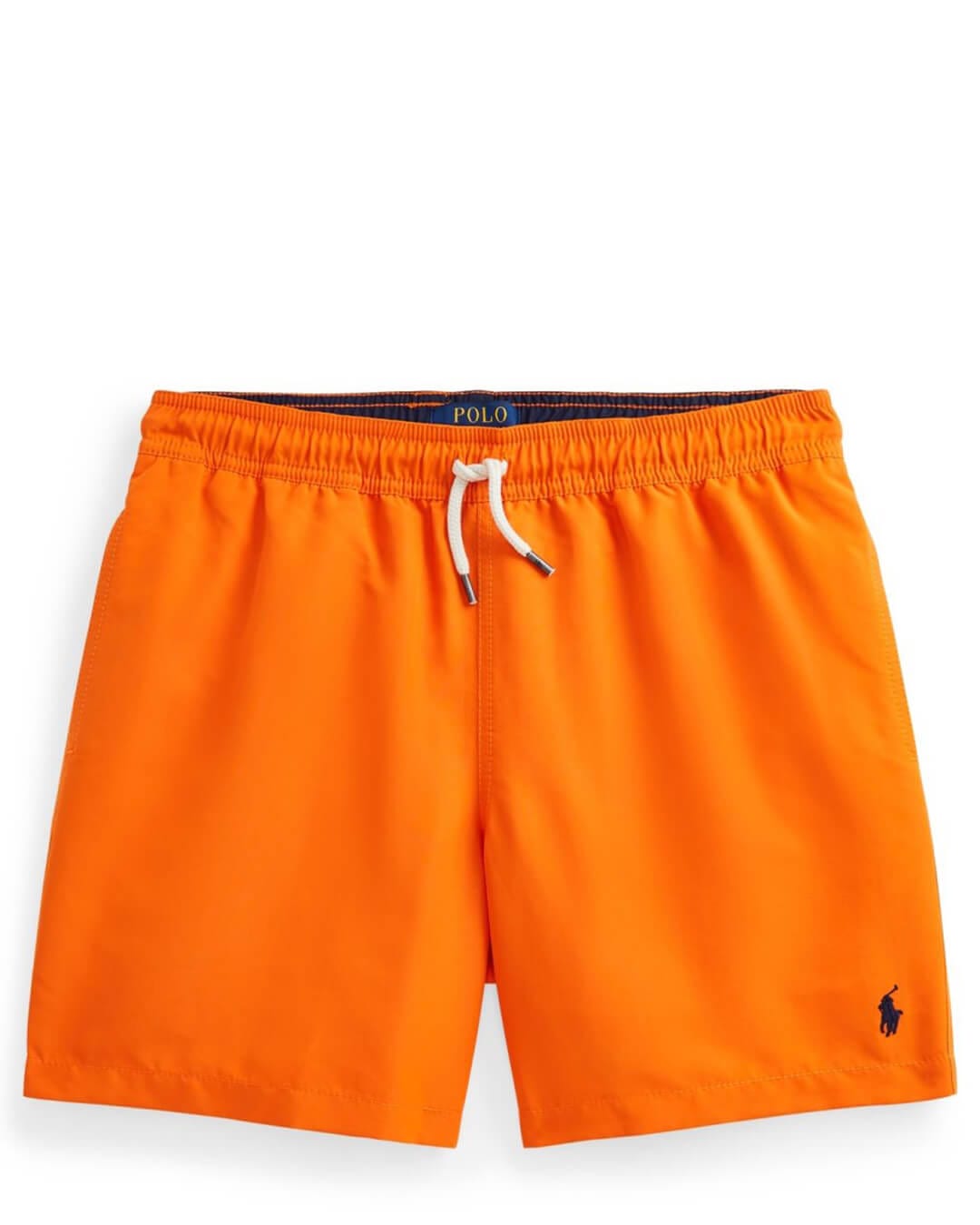Polo Ralph Lauren Swimwear Boys Polo Ralph Lauren Traveler Orange Swim Shorts