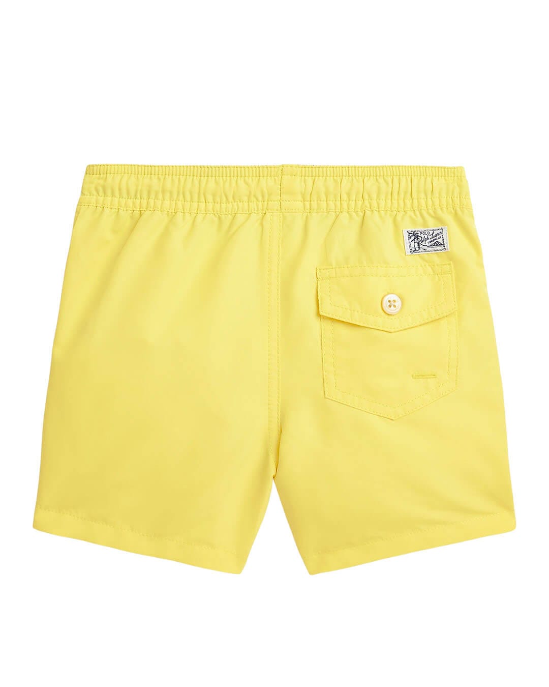 Polo Ralph Lauren Swimwear Boys Polo Ralph Lauren Yellow Traveller Swim Shorts