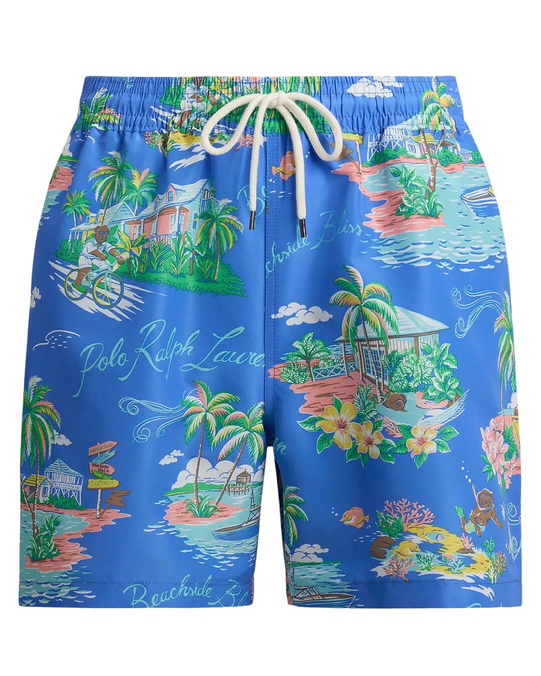Polo Ralph Lauren Swimwear Polo Ralph  Blue Lauren Print Swimwear