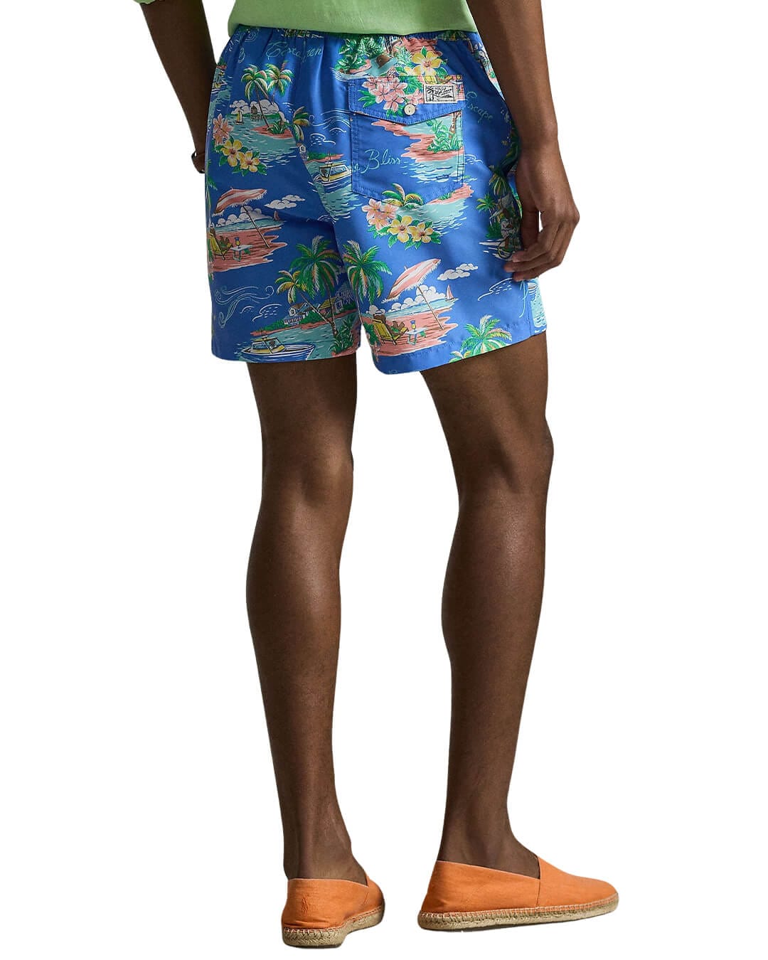 Polo Ralph Lauren Swimwear Polo Ralph  Blue Lauren Print Swimwear