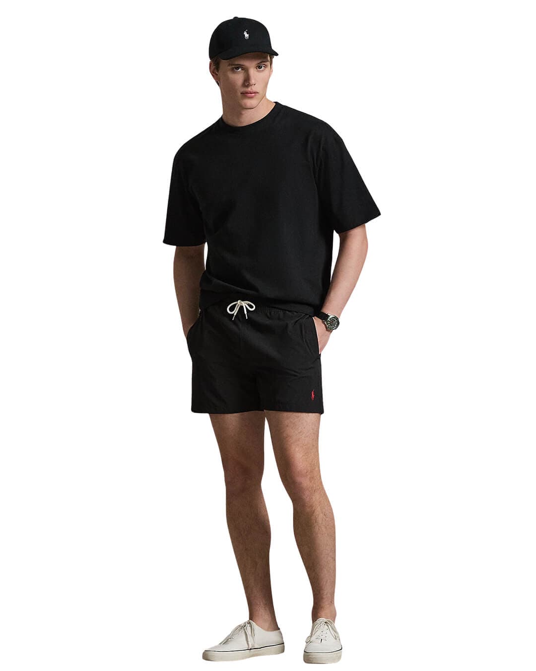 Polo Ralph Lauren Swimwear Polo Ralph Lauren Black Plain Swimwear