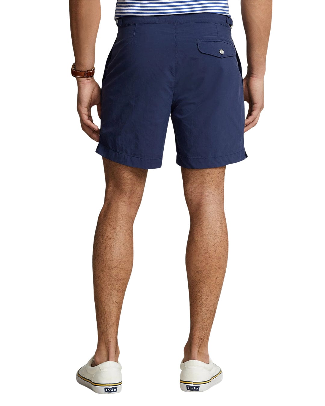 Polo Ralph Lauren Swimwear Polo Ralph Lauren Navy Mid Rise Swim Shorts