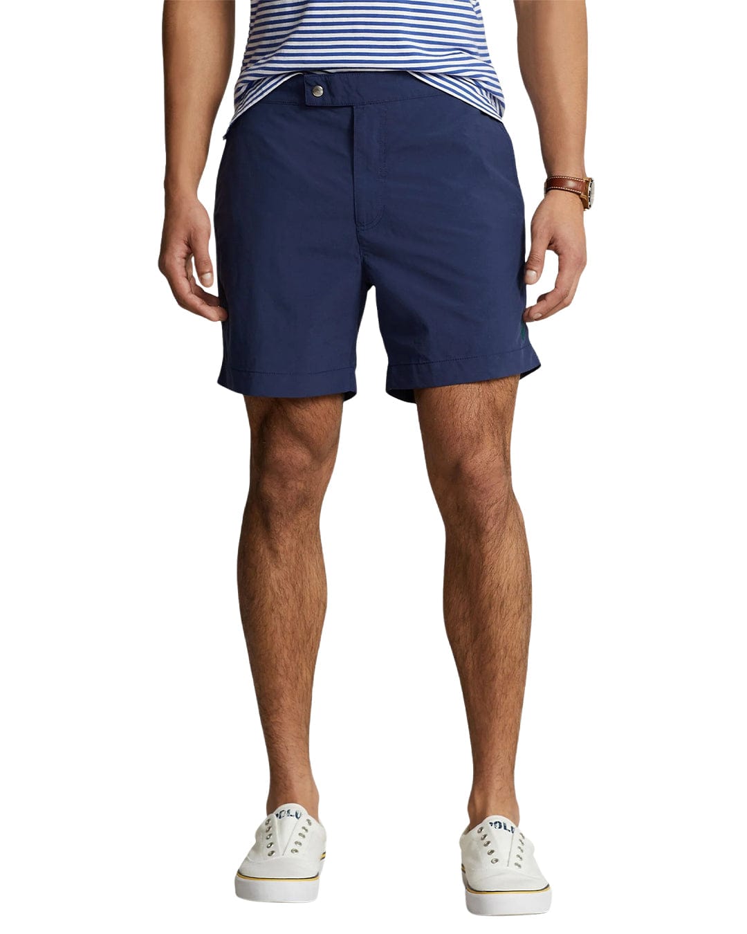 Polo Ralph Lauren Swimwear Polo Ralph Lauren Navy Mid Rise Swim Shorts