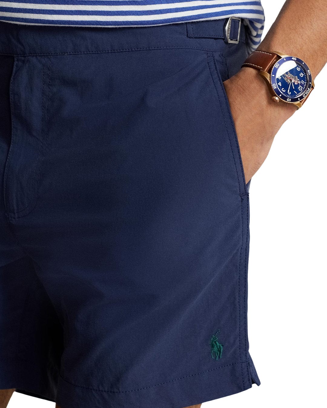 Polo Ralph Lauren Swimwear Polo Ralph Lauren Navy Mid Rise Swim Shorts