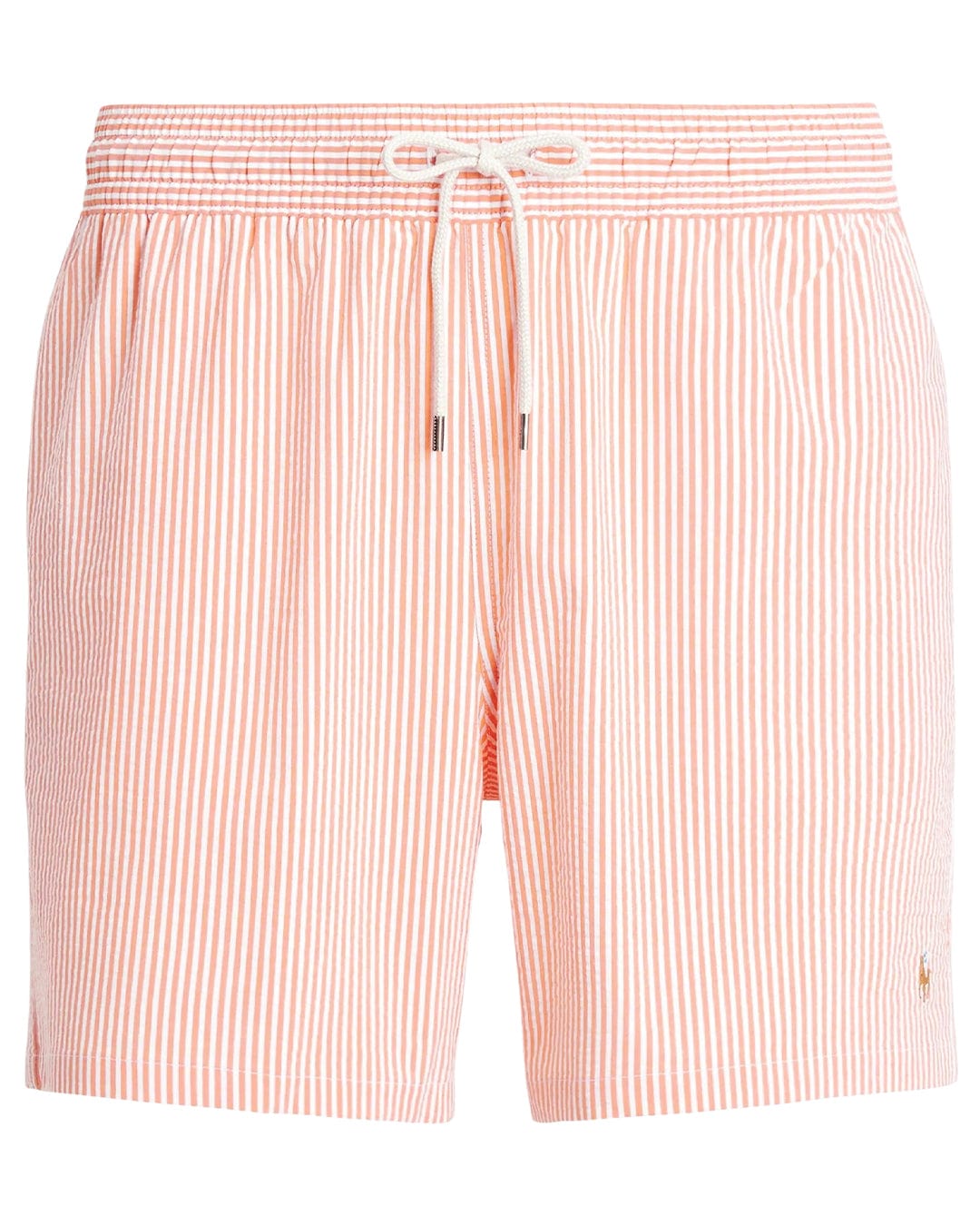 Polo Ralph Lauren Swimwear Polo Ralph Lauren Orange Striped Traveler Swim Shorts