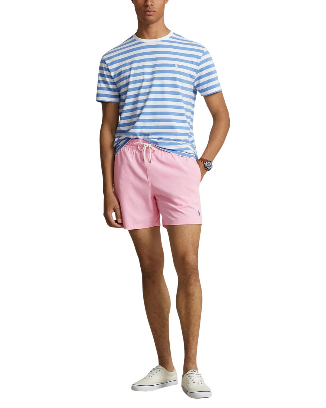Polo Ralph Lauren Swimwear Polo Ralph Lauren Pink Traveler Swim Shorts