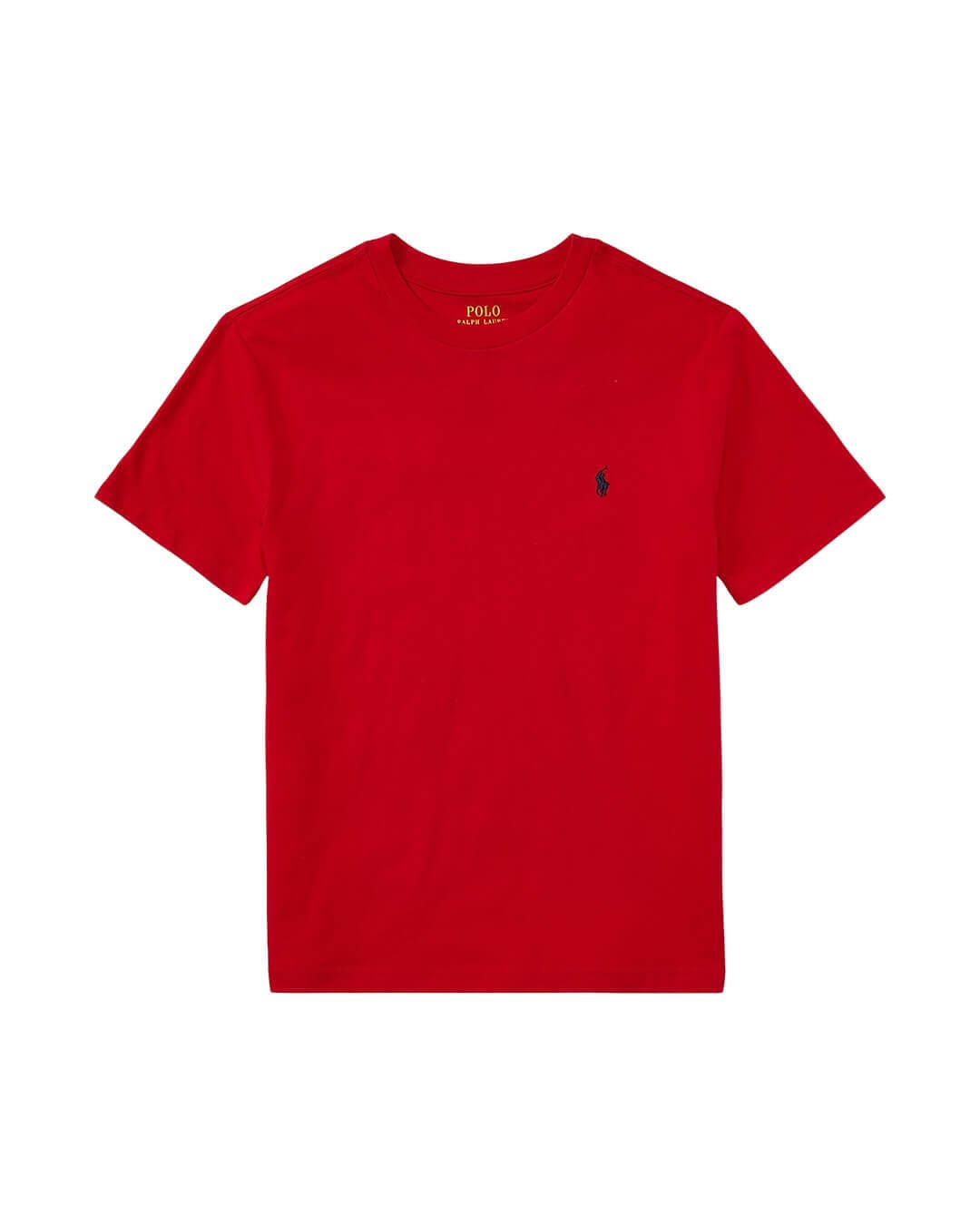 Polo Ralph Lauren T-Shirts Boys Polo Ralph Lauren SS CN T-SHIRT RED