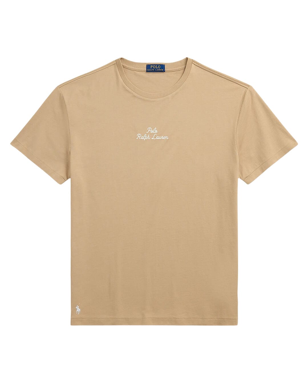 Polo Ralph Lauren T-Shirts CLASSIC FIT LOGO JERSEY T-SHIRT BEIGE/KHAKI