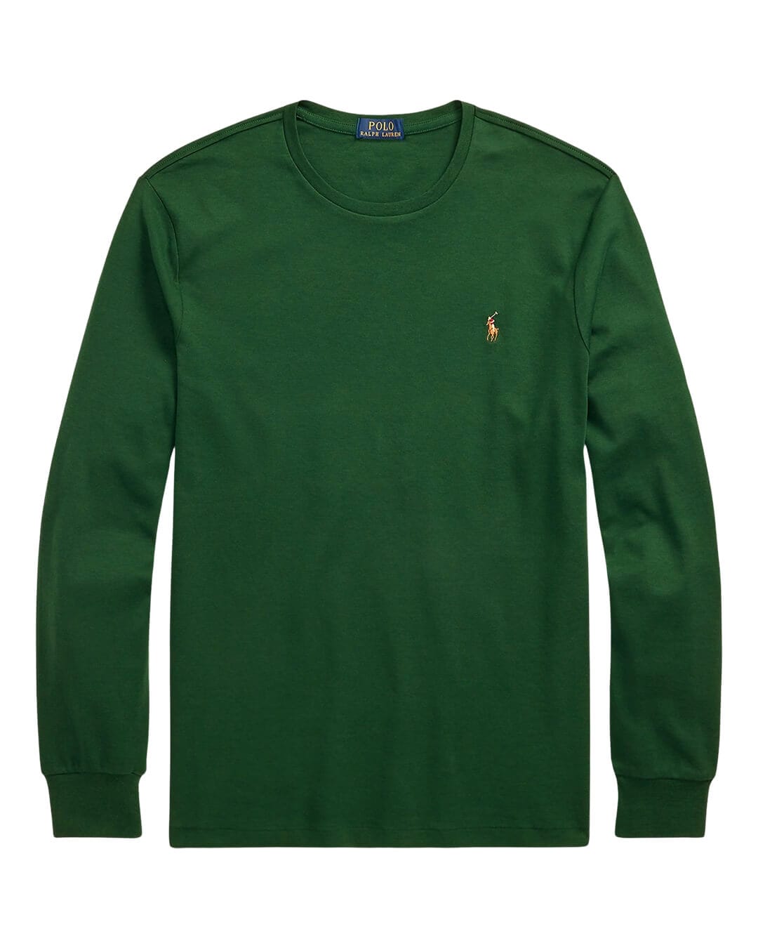 Polo Ralph Lauren T-Shirts CUSTOM SF SOFT COTTON LS T-SHIRT GREEN