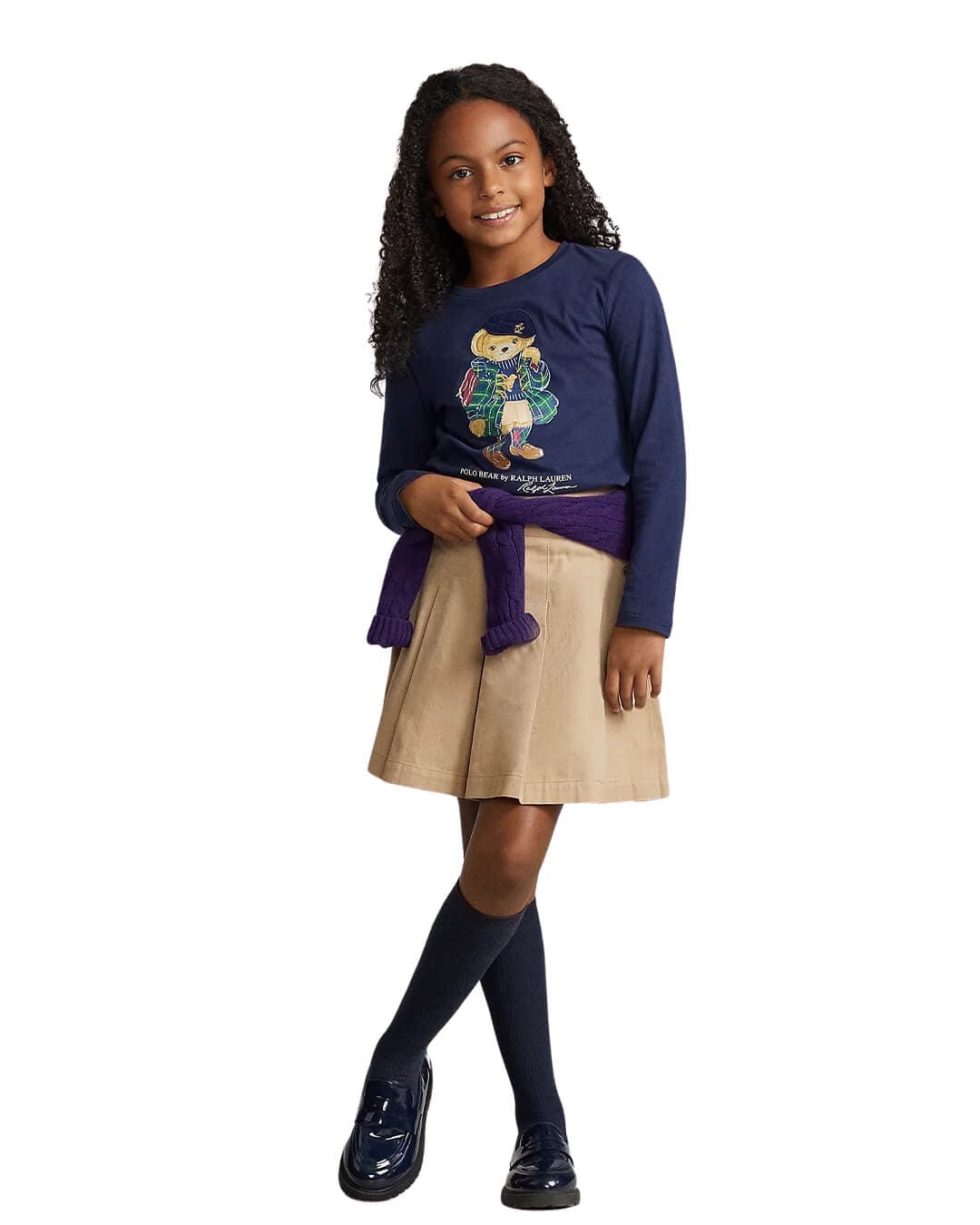 Polo Ralph Lauren T-Shirts Girls Polo Ralph Lauren Polo Bear Cotton Jersey Long-Sleeve T-Shirt