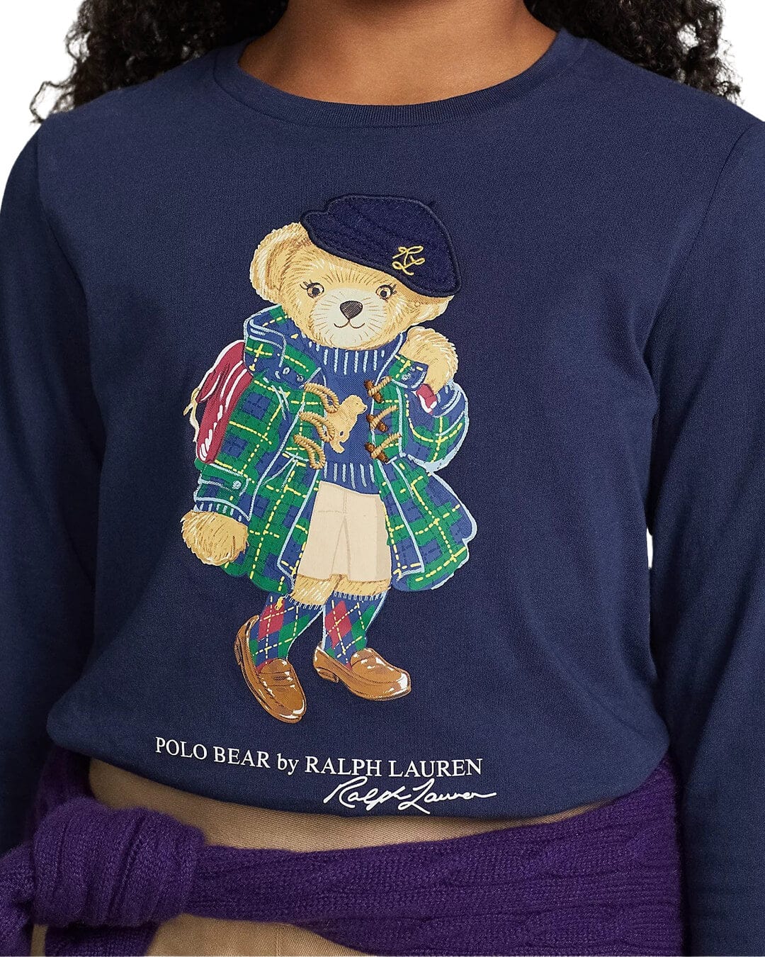 Polo Ralph Lauren T-Shirts Girls Polo Ralph Lauren Polo Bear Cotton Jersey Long-Sleeve T-Shirt