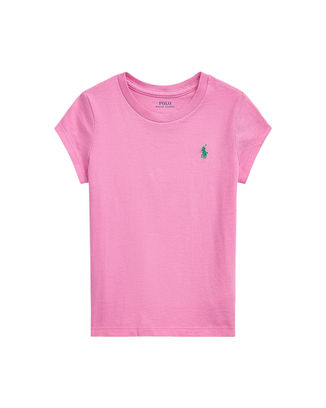 Polo Ralph Lauren T-Shirts Girls Polo Ralph Lauren SS CN KNIT T-SHIRT PINK