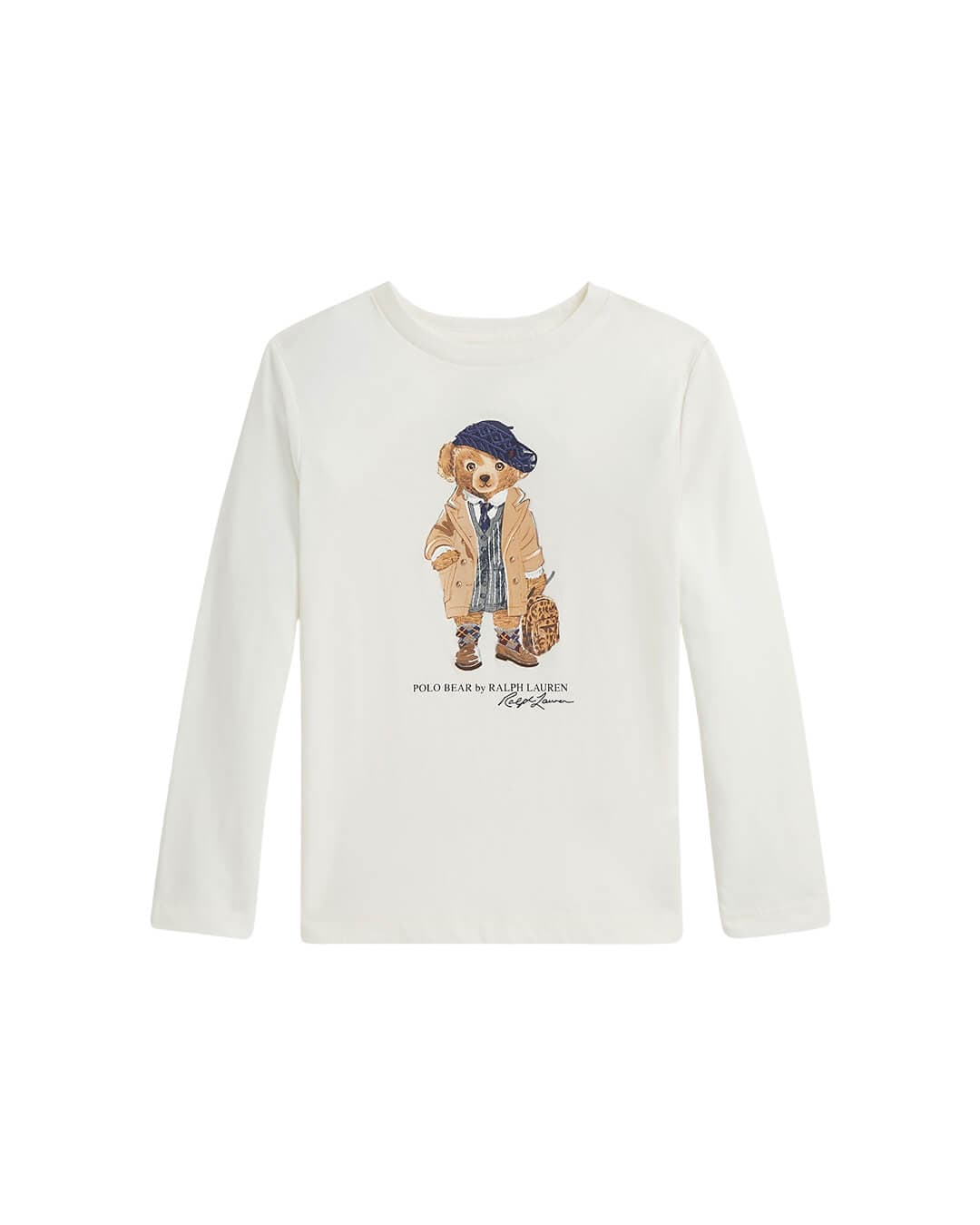 Polo Ralph Lauren T-Shirts KNIT-T-SHIRT WHITE