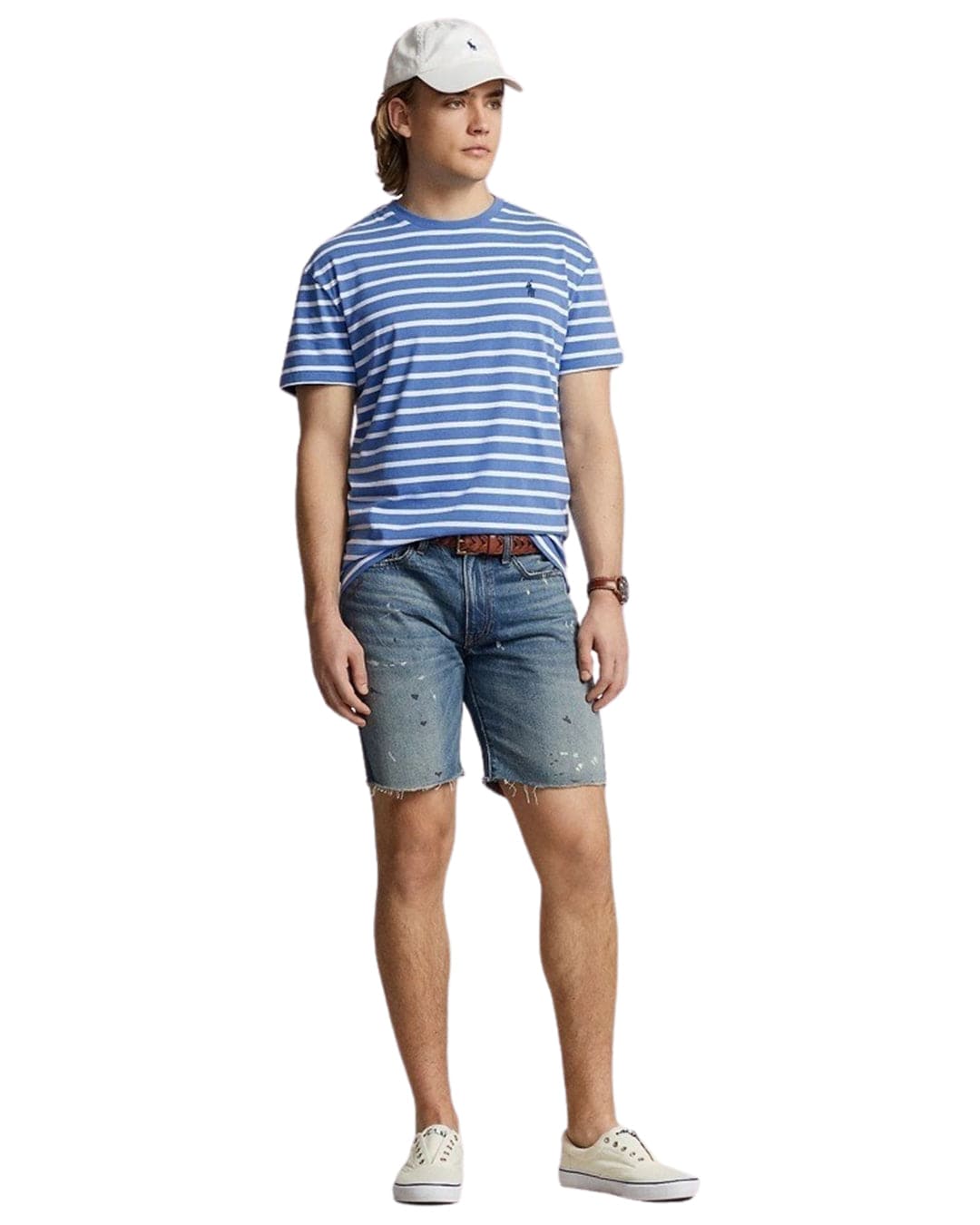 Polo Ralph Lauren T-Shirts Polo Ralph Lauren Blue Classic Fit Striped T-Shirt