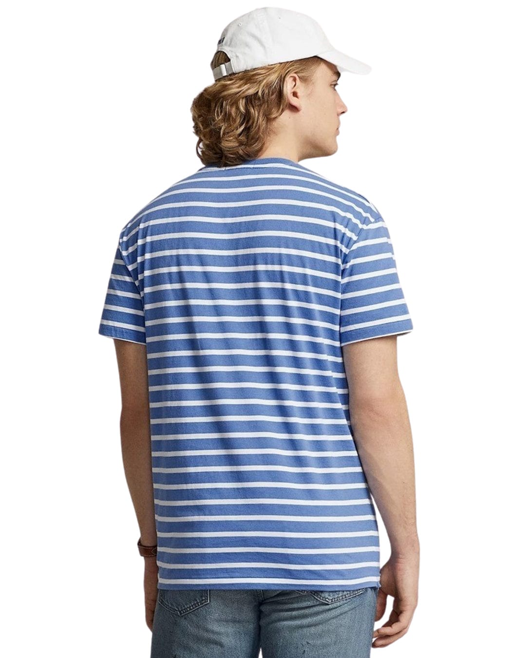Polo Ralph Lauren T-Shirts Polo Ralph Lauren Blue Classic Fit Striped T-Shirt