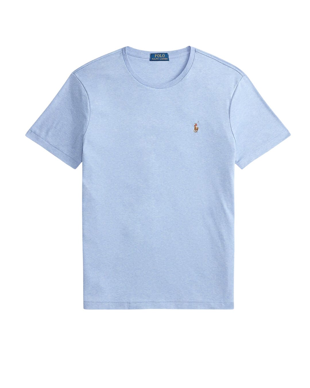 Polo Ralph Lauren T-Shirts Polo Ralph Lauren Blue Custom Slim Fit Soft Cotton T-Shirt