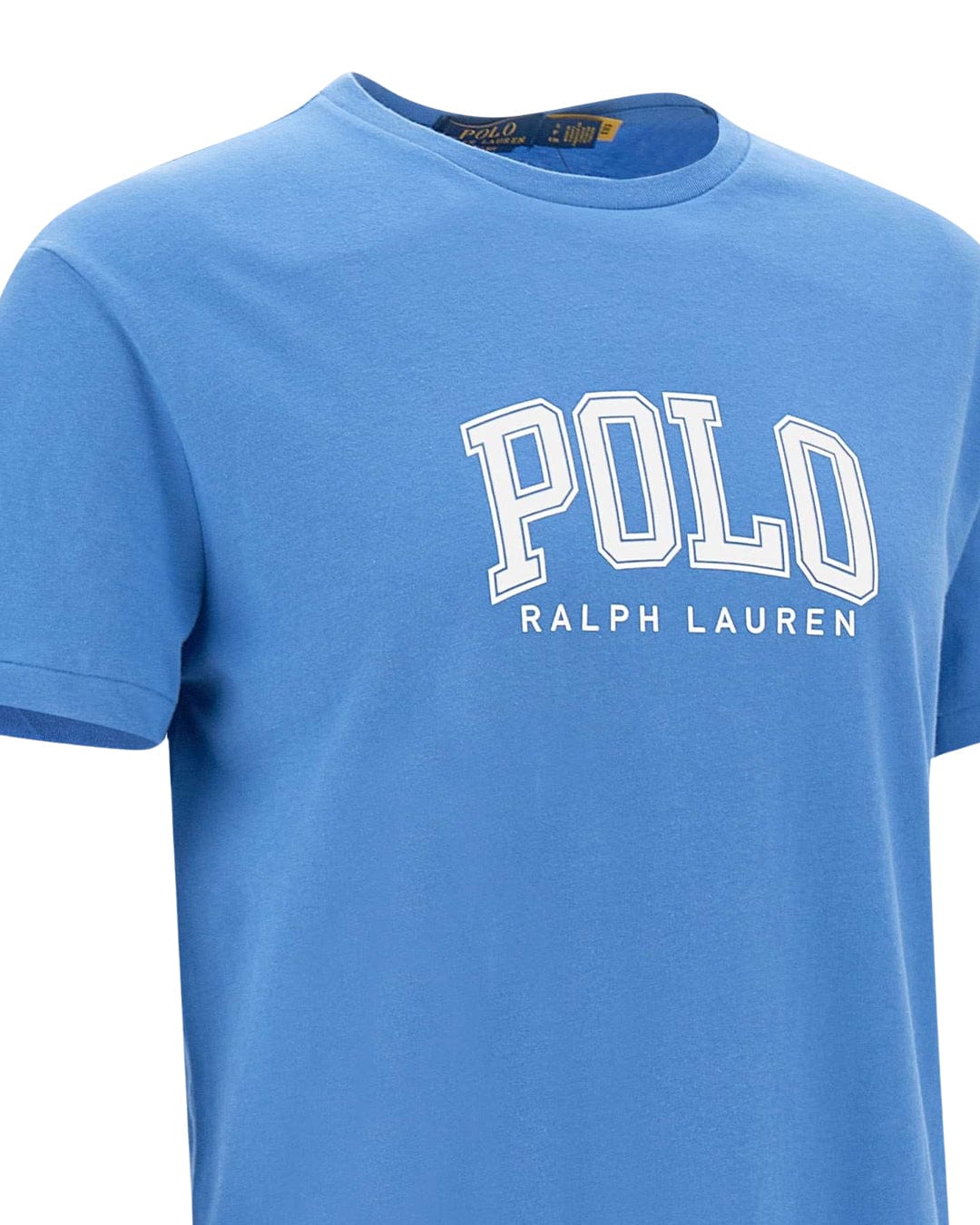 Polo Ralph Lauren T-Shirts Polo Ralph Lauren Blue University Logo Crew Neck T-Shirt