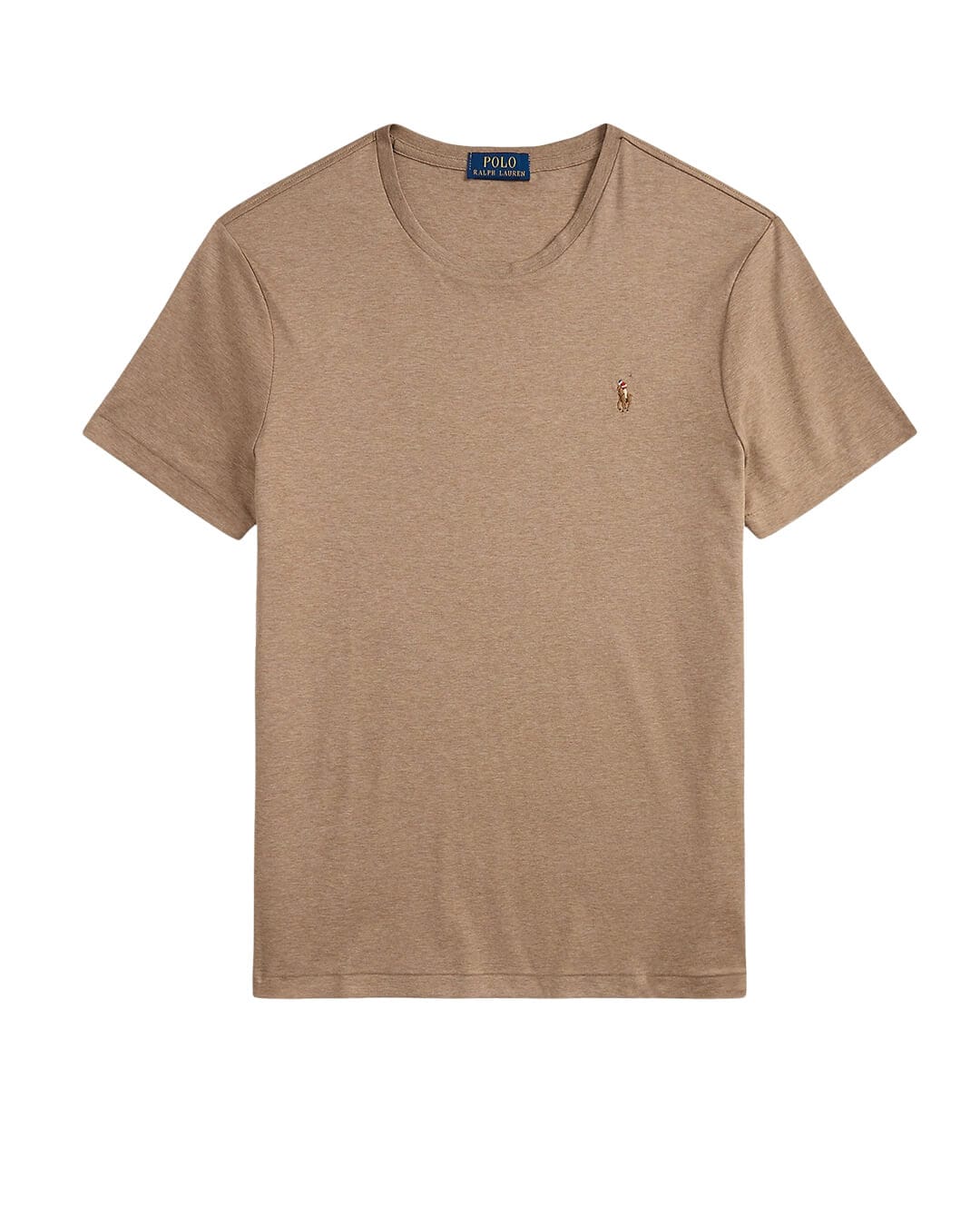Polo Ralph Lauren T-Shirts Polo Ralph Lauren Brown Custom Slim Fit Soft Cotton  T-Shirt
