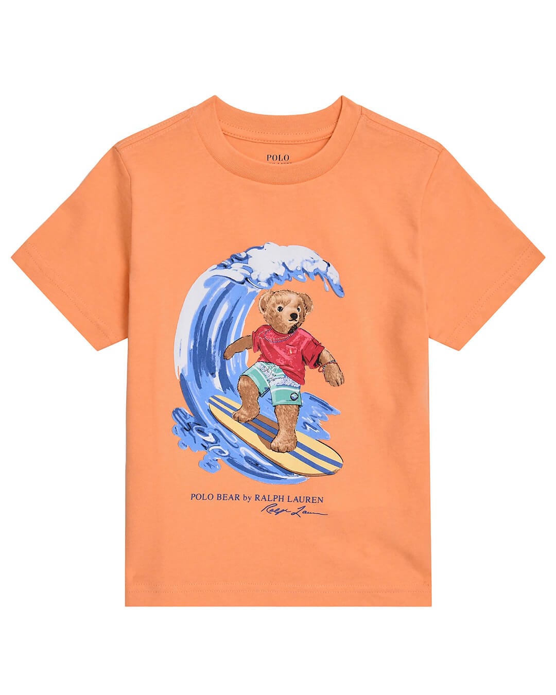 Polo Ralph Lauren T-Shirts Polo Ralph Lauren Orange Polo Bear T-Shirt