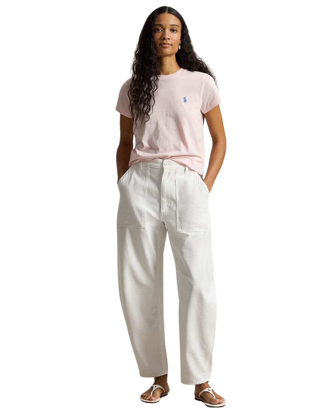 Polo Ralph Lauren T-Shirts Polo Ralph Lauren Pink  Classic Fit Cotton Jersey T-Shirt