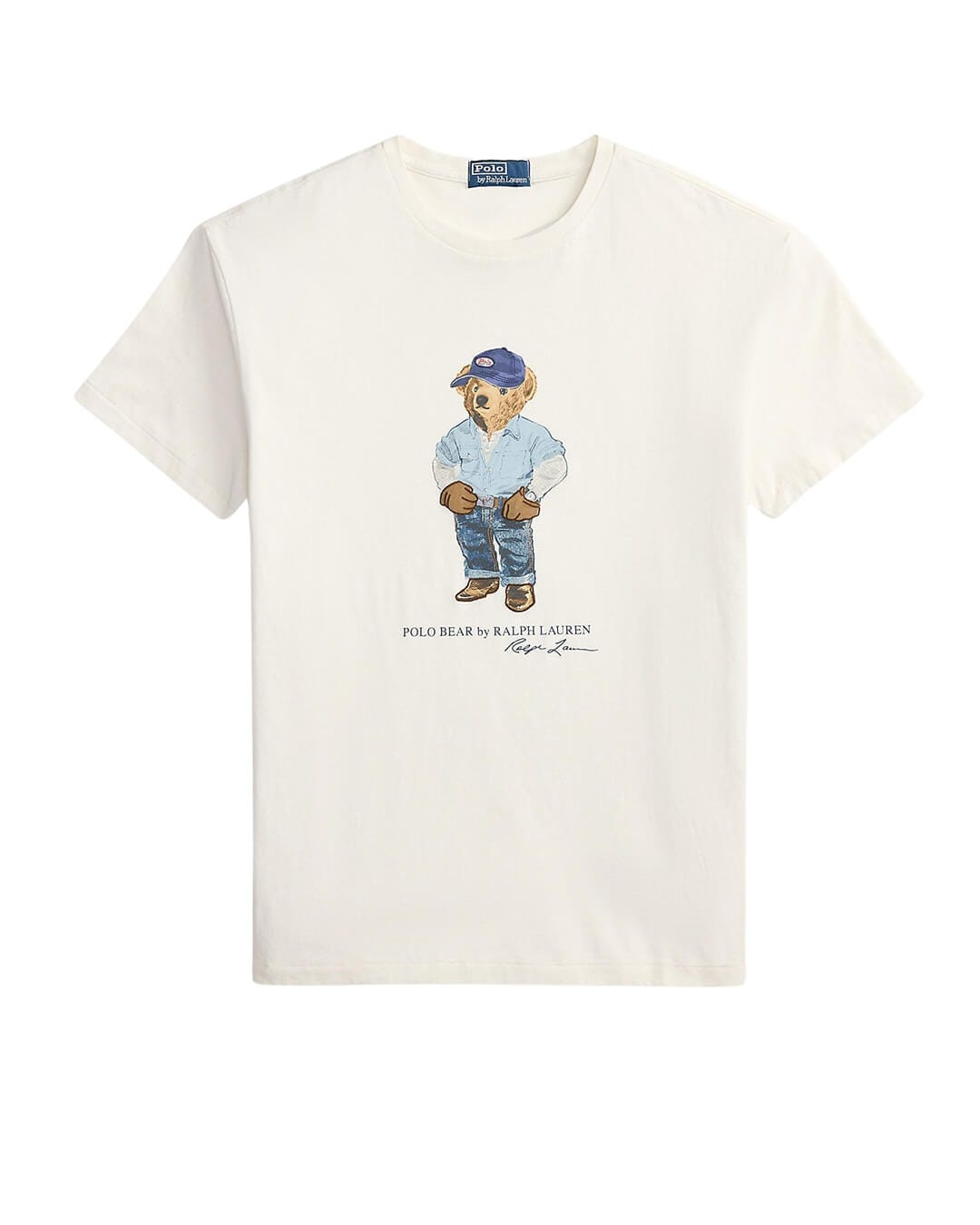 Polo Ralph Lauren T-Shirts Polo Ralph Lauren White Polo Bear  T-Shirt