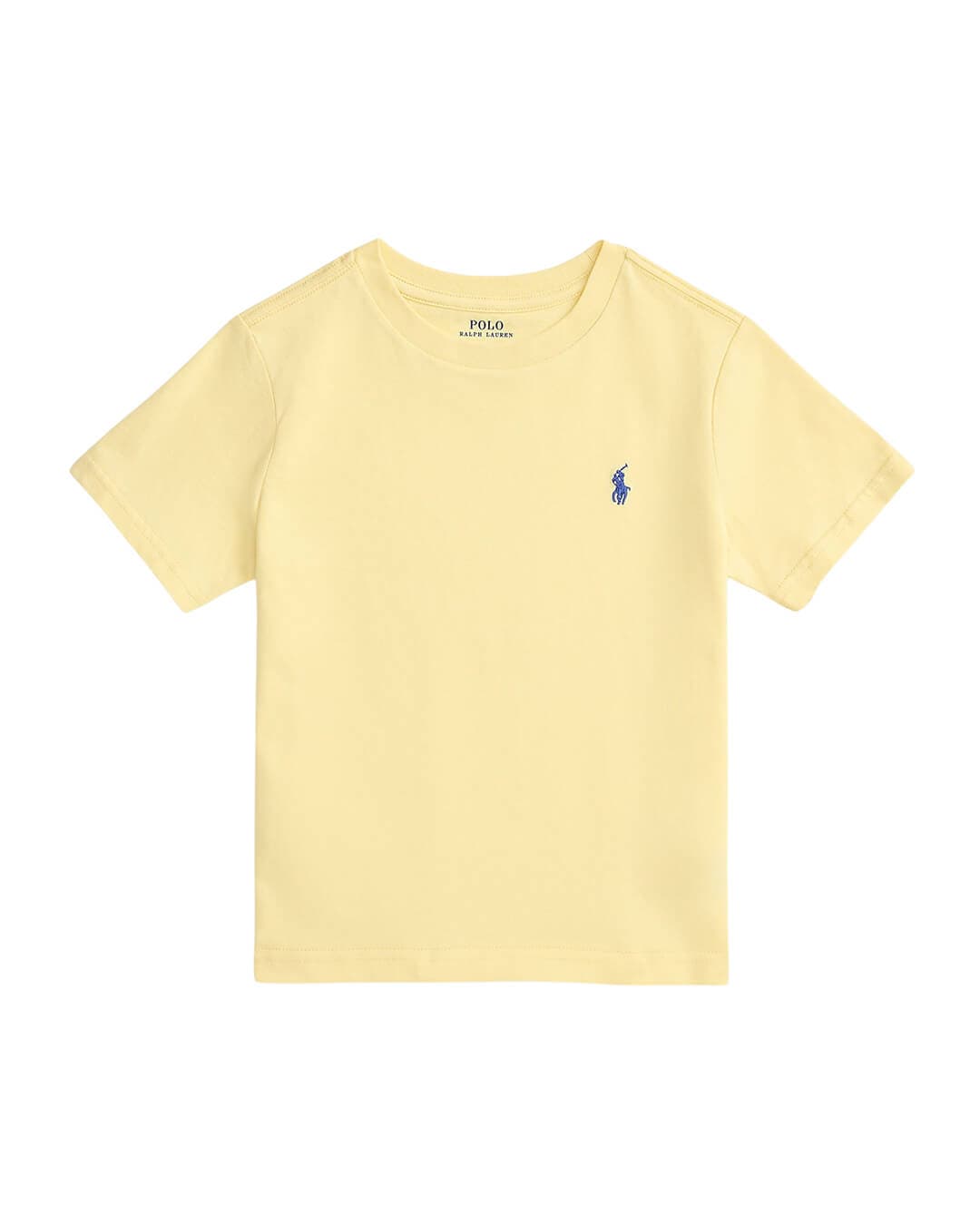 Polo Ralph Lauren T-Shirts Polo Ralph Lauren Yellow Cotton Jersey   T-Shirt