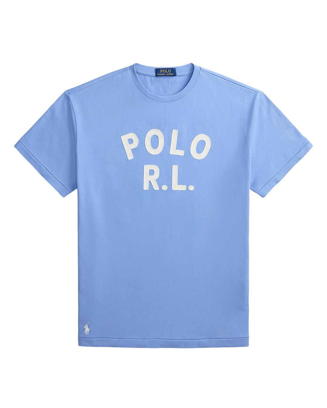 Polo Ralph Lauren T-Shirts Ralph Lauren Blue Ralph Lauren Classic Fit Logo Jersey T-Shirt Blue