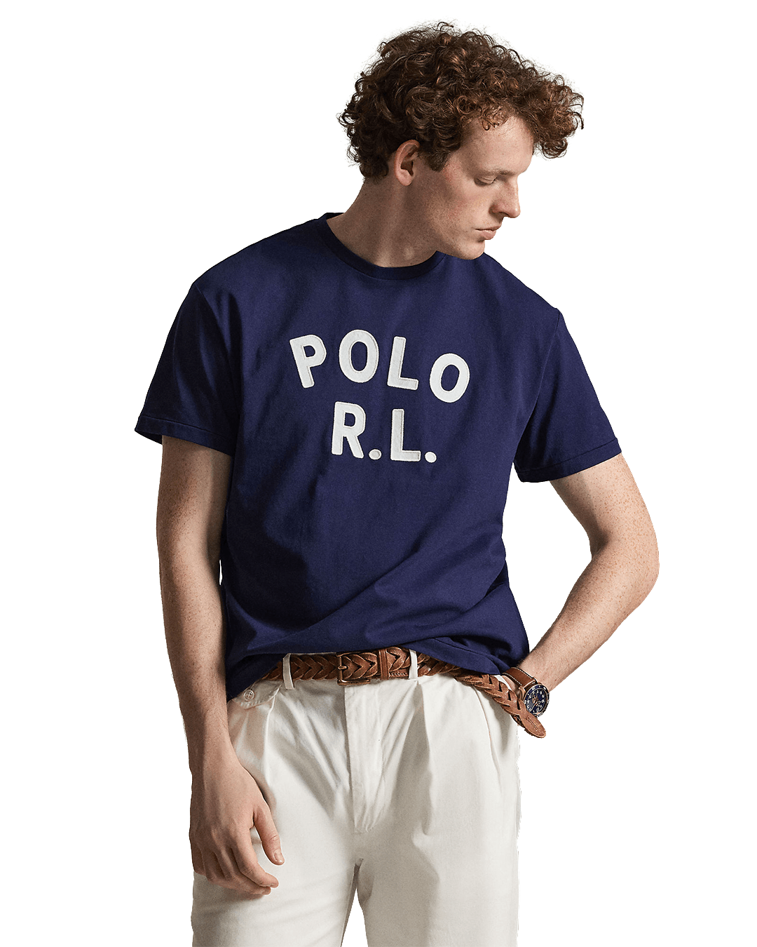 Polo Ralph Lauren T-Shirts Ralph Lauren Navy Ralph Lauren Classic Fit Logo Jersey T-Shirt Navy