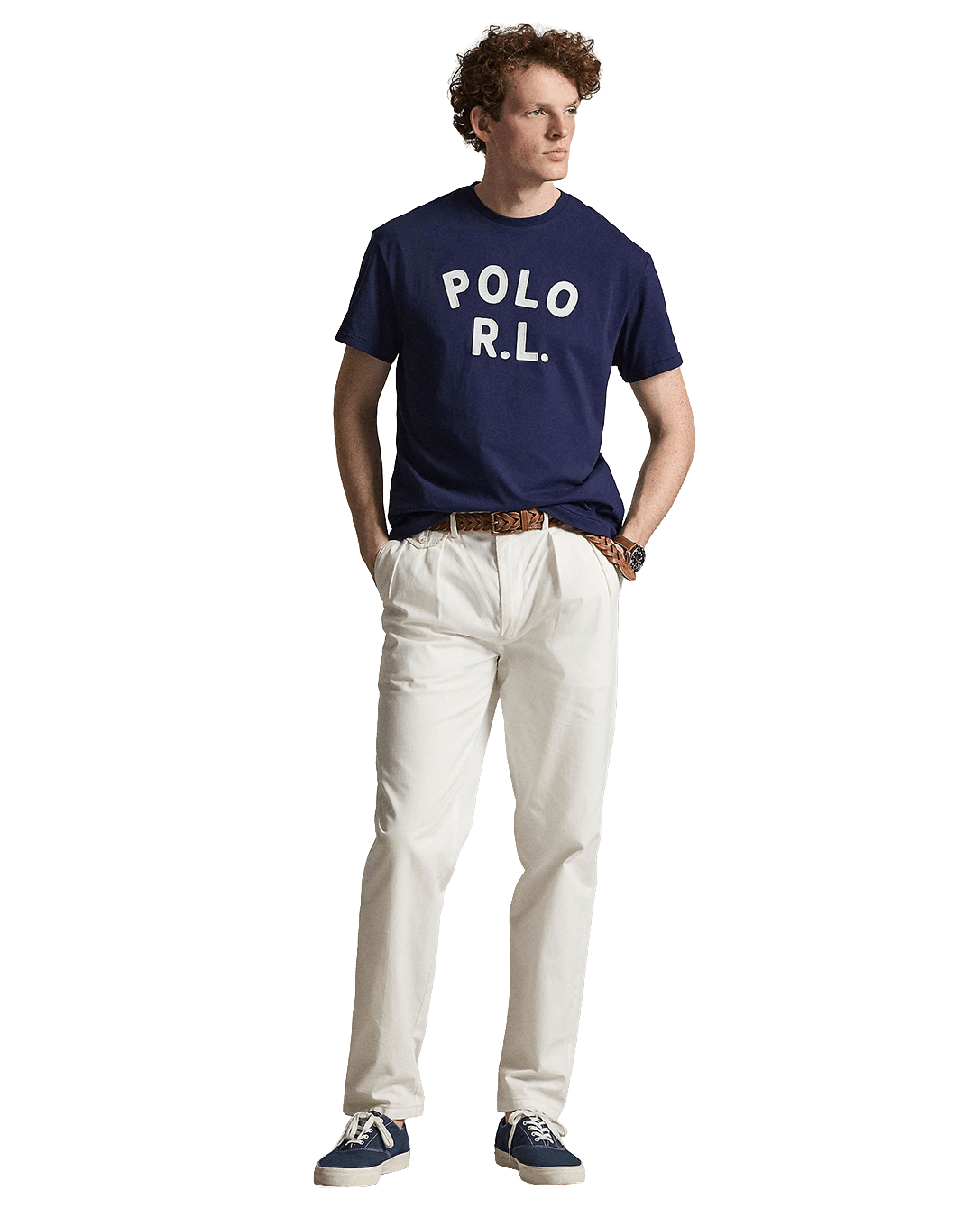 Polo Ralph Lauren T-Shirts Ralph Lauren Navy Ralph Lauren Classic Fit Logo Jersey T-Shirt Navy