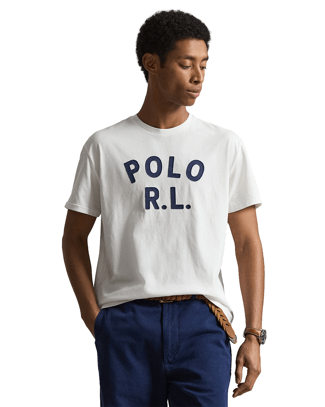Polo Ralph Lauren T-Shirts Ralph Lauren White Ralph Lauren Classic Fit Logo Jersey T-Shirt White