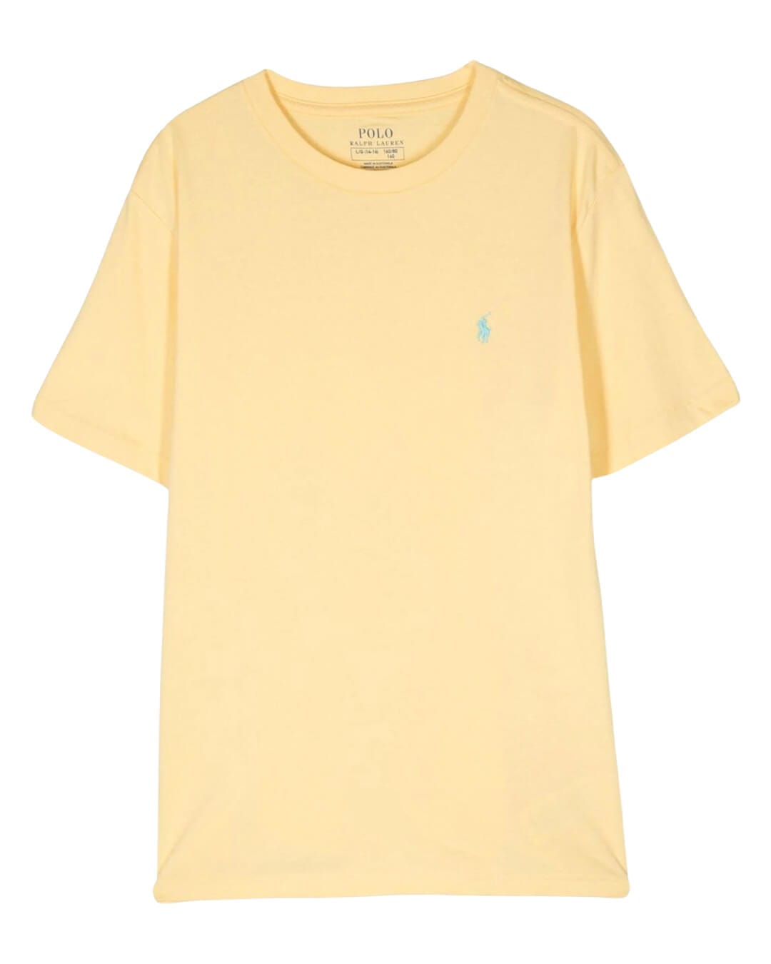 Polo Ralph Lauren T-Shirts SS CN TOPS T SHIRT Yellow SS24 322832904142
