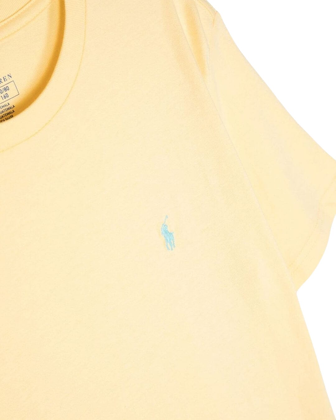 Polo Ralph Lauren T-Shirts SS CN TOPS T SHIRT Yellow SS24 322832904142