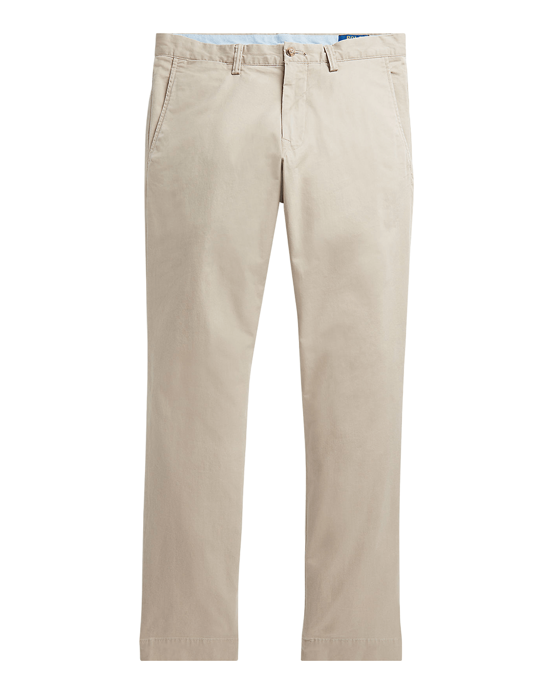 Polo Ralph Lauren Trousers Polo Ralph Lauren Beige Washed Stretch Slim Fit Chino Trousers