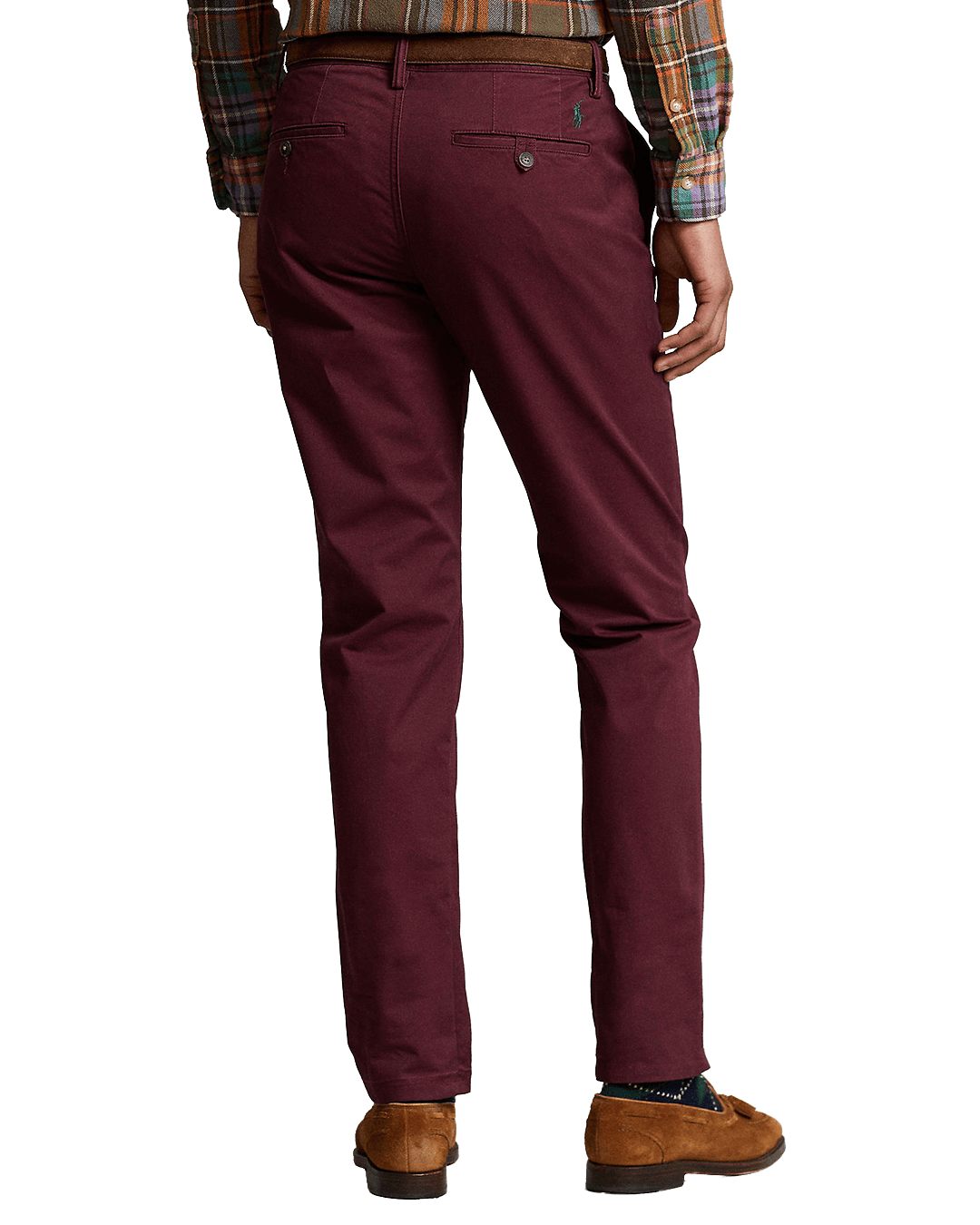 Polo Ralph Lauren Trousers Polo Ralph Lauren Red Bedford Stretch Straight Fit Chino Trousers