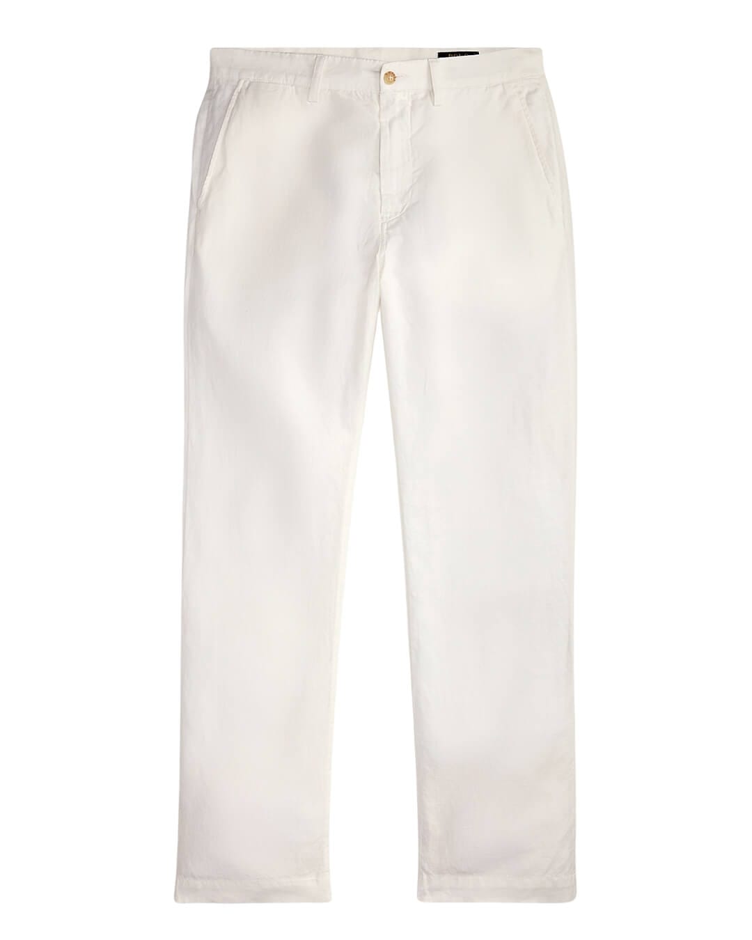 Polo Ralph Lauren Trousers Polo Ralph Lauren White Woven Linen  Trousers