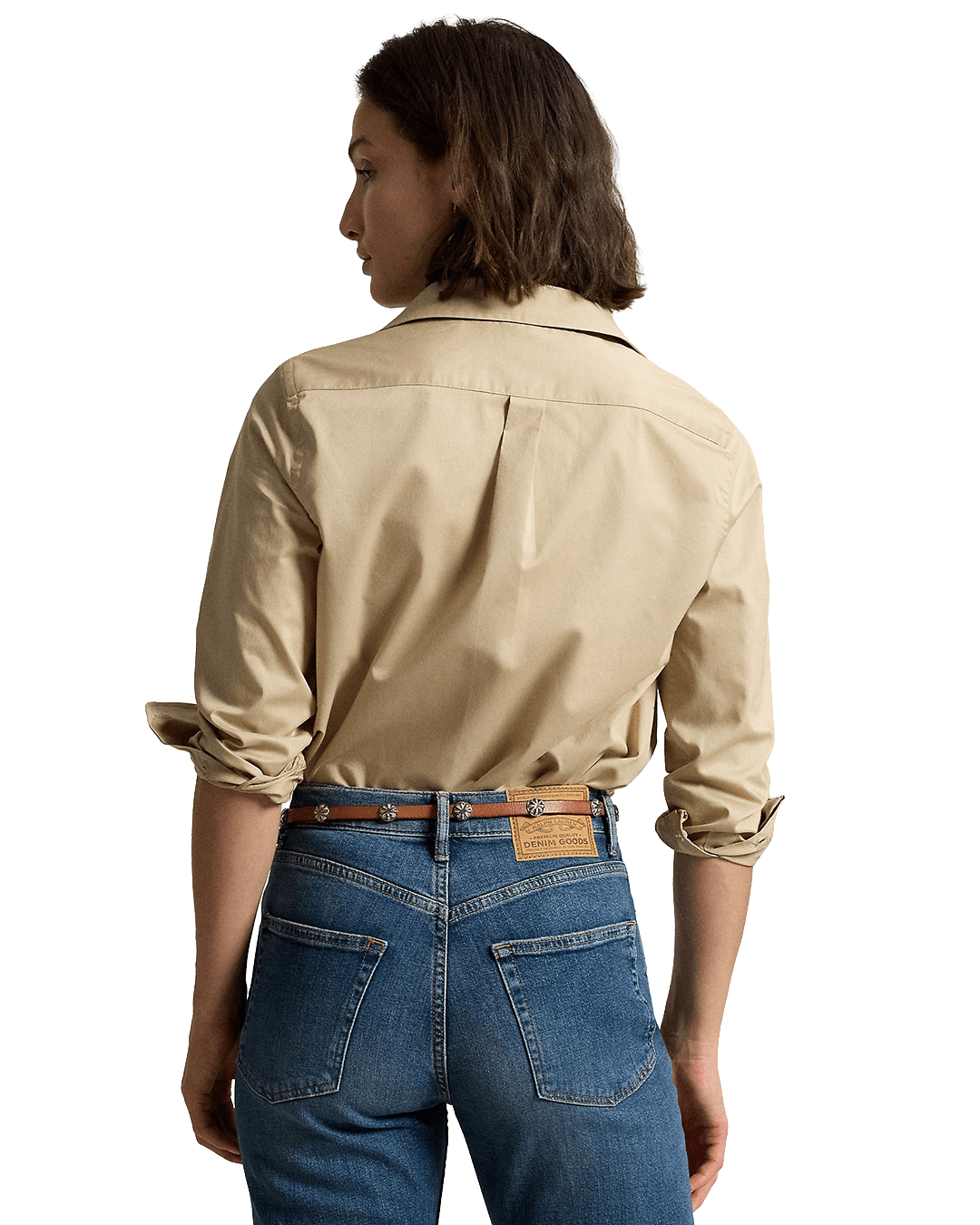 Ralph Lauren Shirts Ralph Lauren Brown Ralph Lauren Classic Fit Cotton Twill Shirt Brown