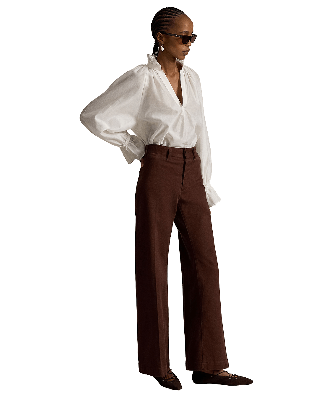 Ralph Lauren Shirts Ralph Lauren White Ralph Lauren Cotton-Silk Organdy Shirt White