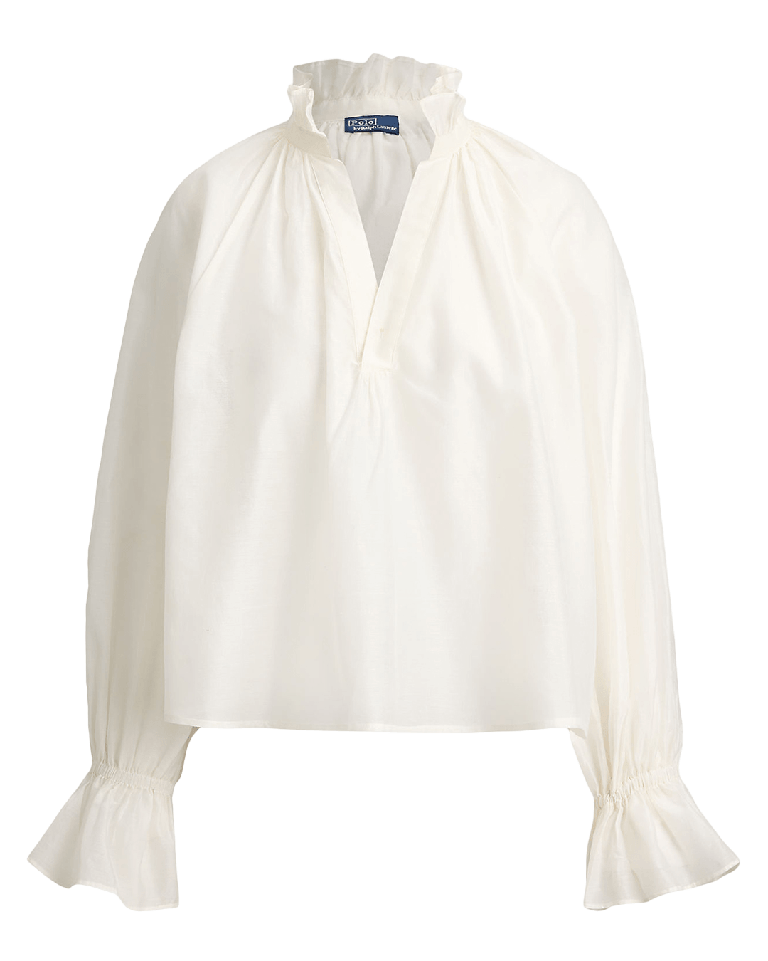 Ralph Lauren Shirts Ralph Lauren White Ralph Lauren Cotton-Silk Organdy Shirt White