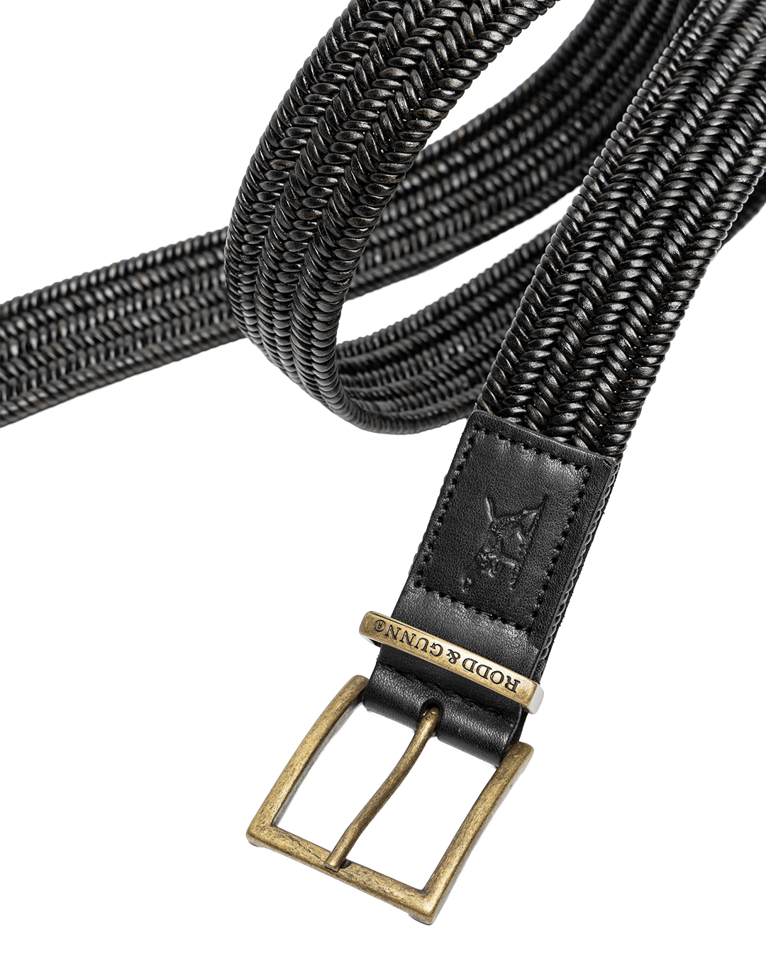 Rodd & Gunn Belts Rodd & Gunn Black Stirling Stretch Belt