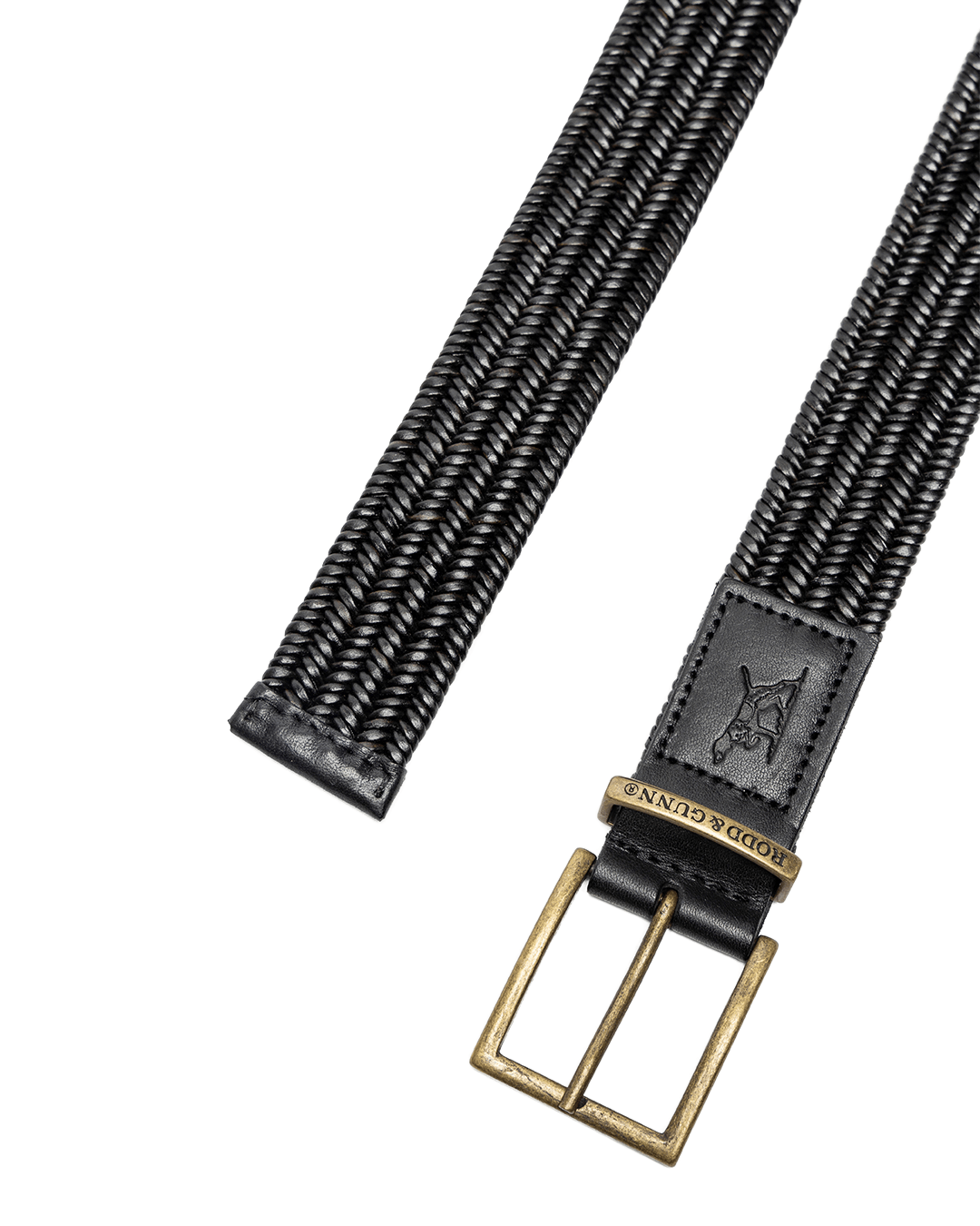 Rodd & Gunn Belts Rodd & Gunn Black Stirling Stretch Belt